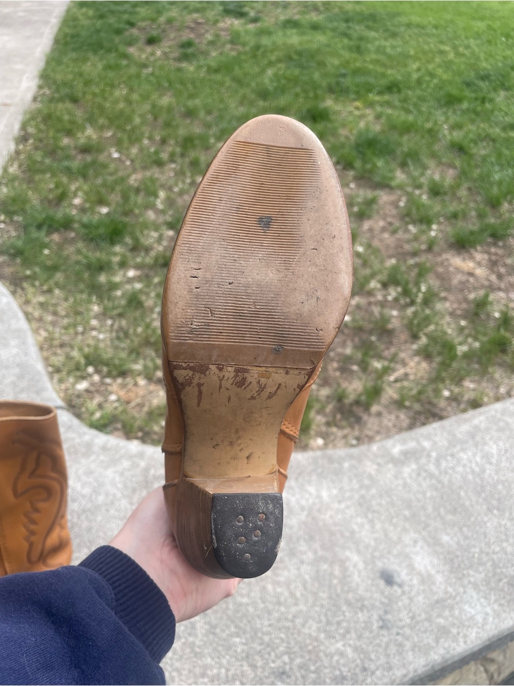 Vintage Hanna High-Heel Cowboy Boots - Picture 7 of 7